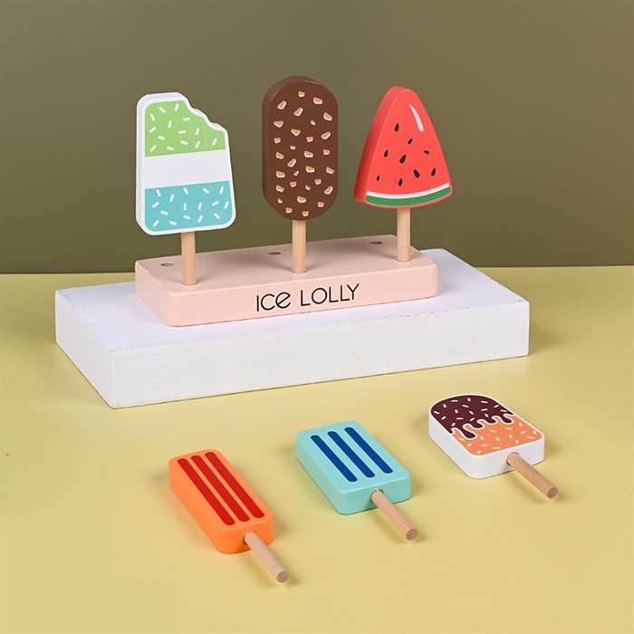 Деревянный набор «Мороженое» - фото 7248
